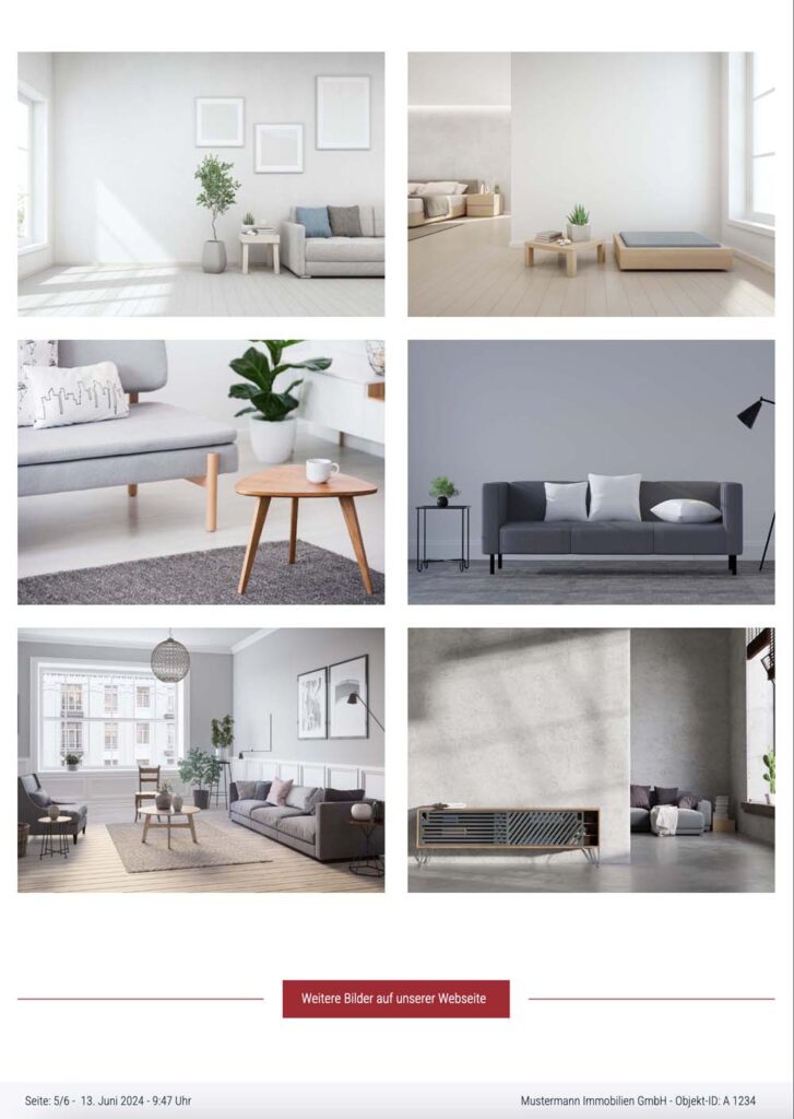 HOME PDF mit Immobiliendaten