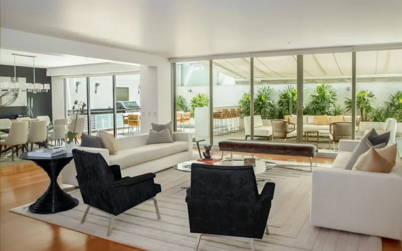 Testbild eines Wohnzimmers - BO Beladomo Immobilien-Theme für WordPress