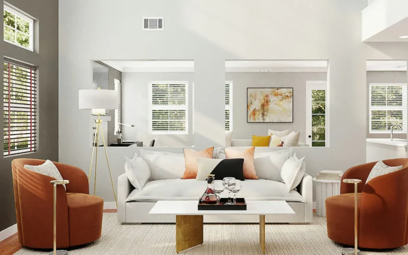 Testbild eines Wohnzimmers - BO Beladomo Immobilien-Theme für WordPress